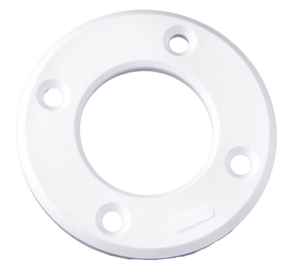 Vinyl Pool Return Faceplate J Style-Wht - JETS & WALL FITTINGS